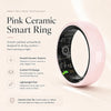 Pink Ceramic Smart Ring