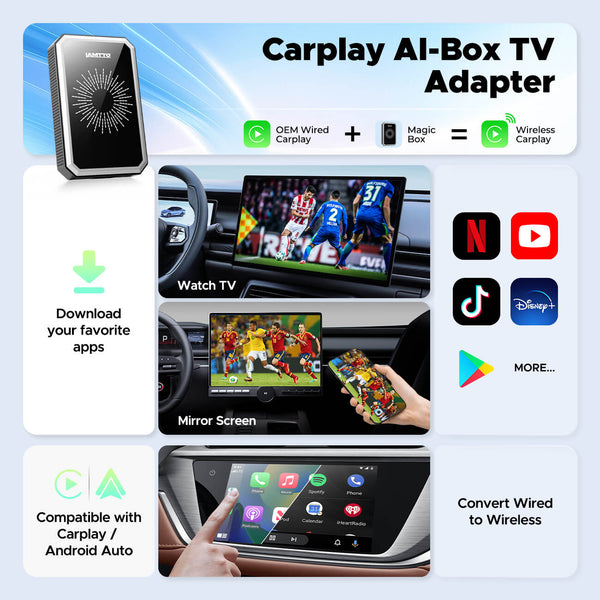 RC26 Smart AI Carplay Hub